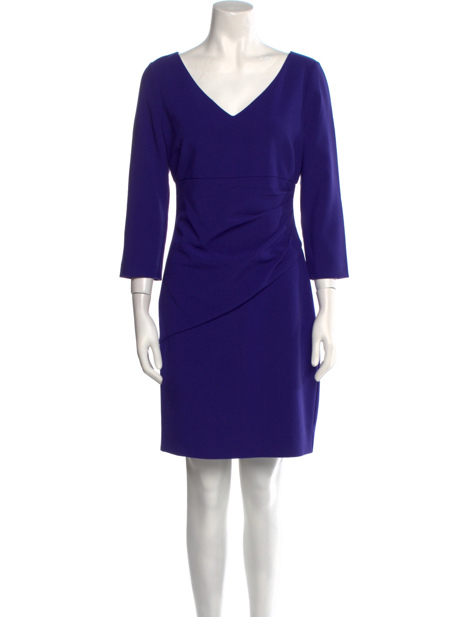 Diane von Furstenberg V-Neck Knee-Length Dress