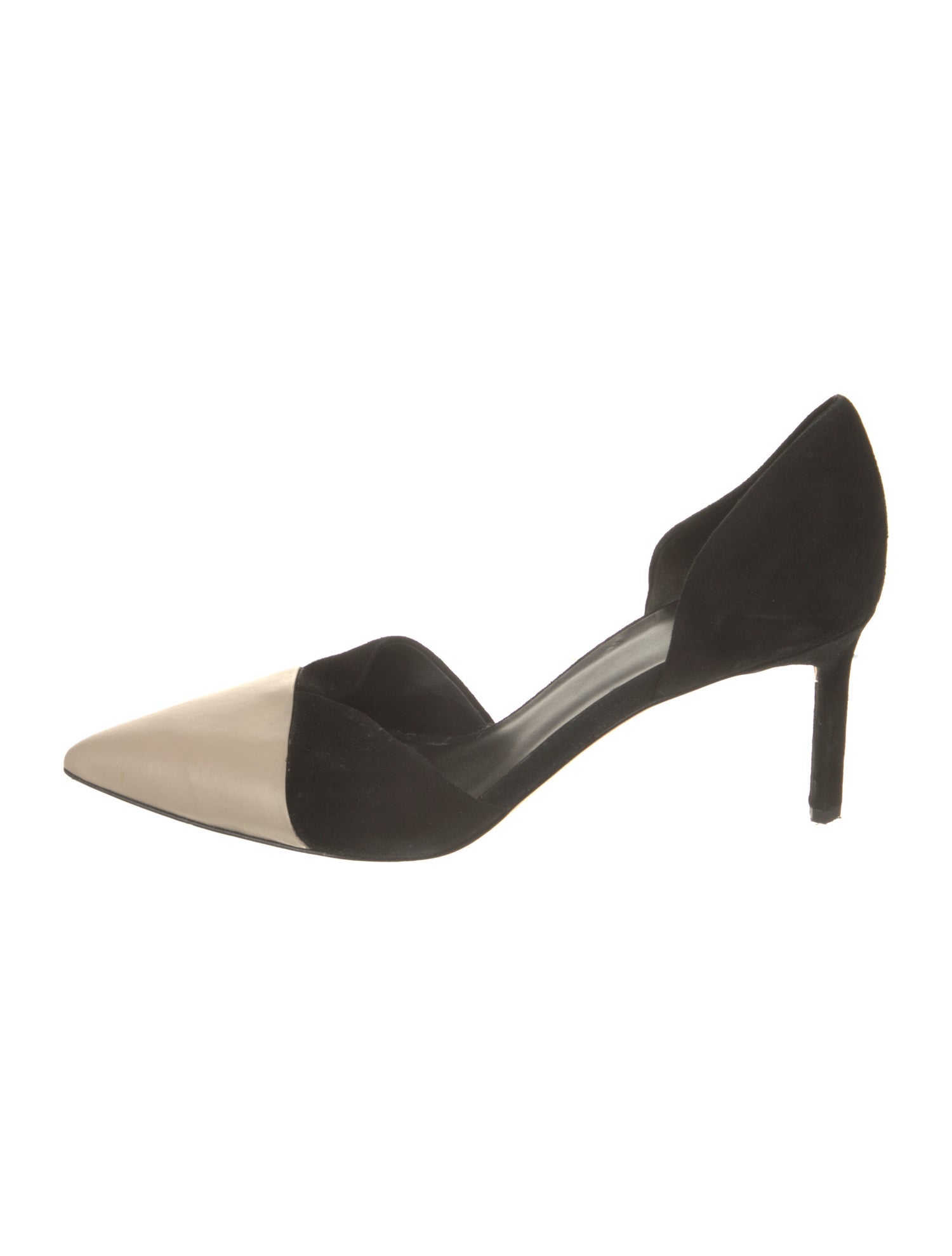Diane von Furstenberg Suede D'Orsay Pumps