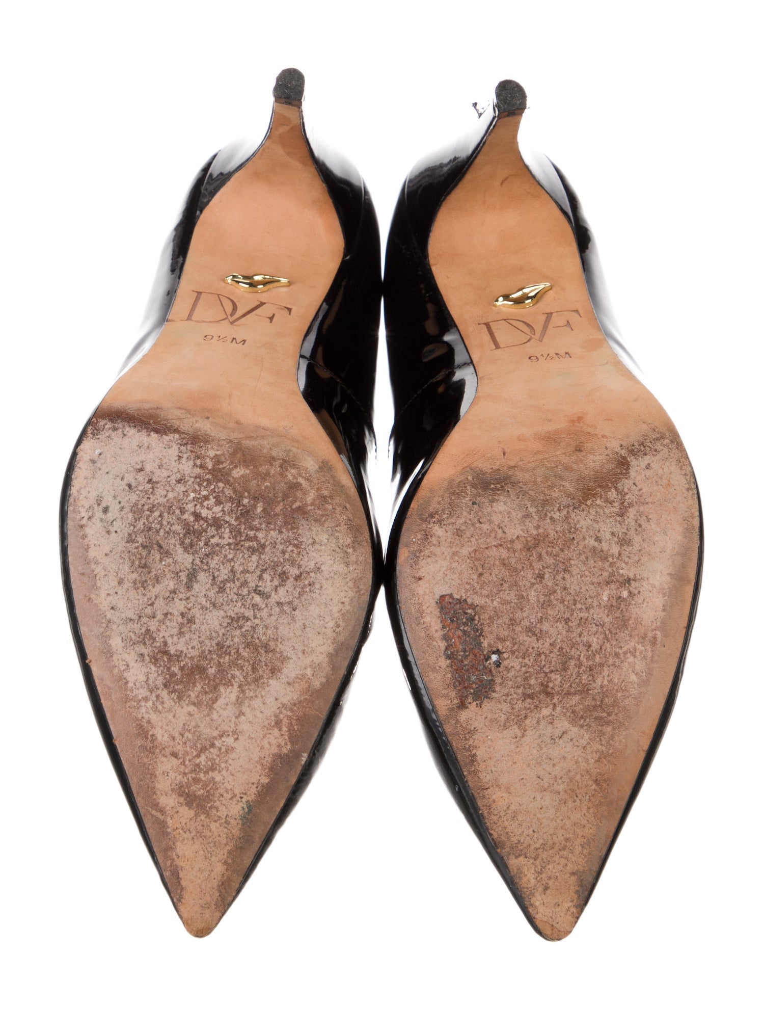 Diane von Furstenberg Patent Leather Pumps