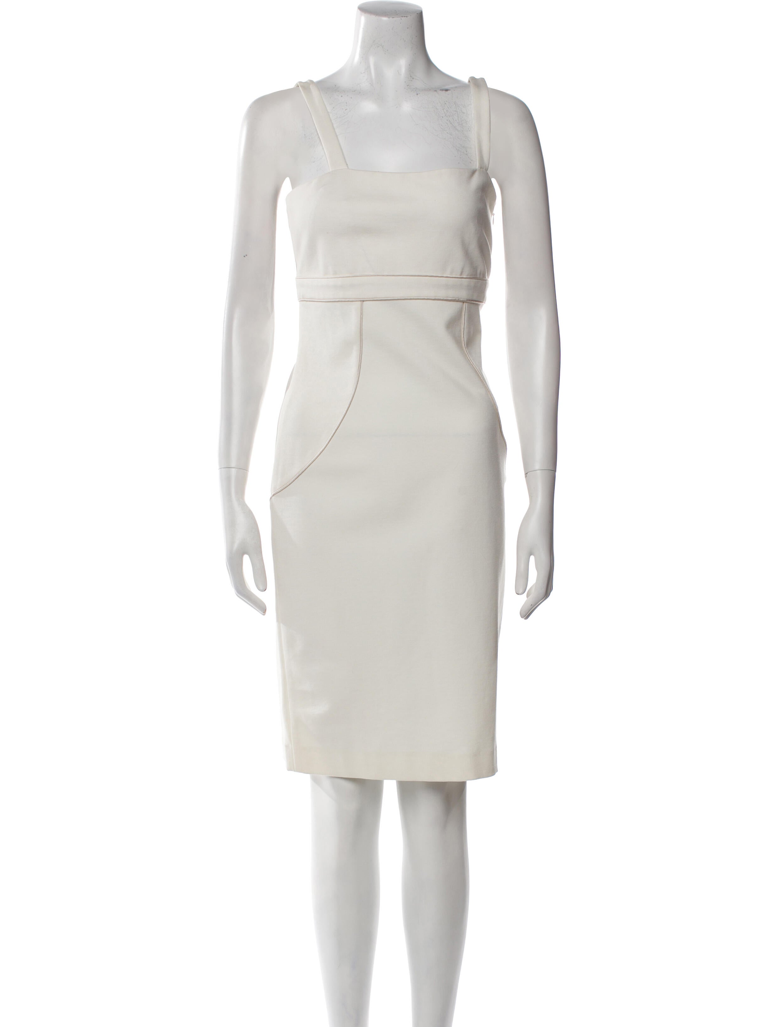 Diane von Furstenberg Square Neckline Knee-Length Dress w/ Tags