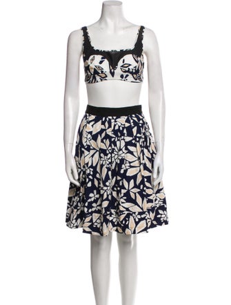 Diane von Furstenberg Printed Skirt Set