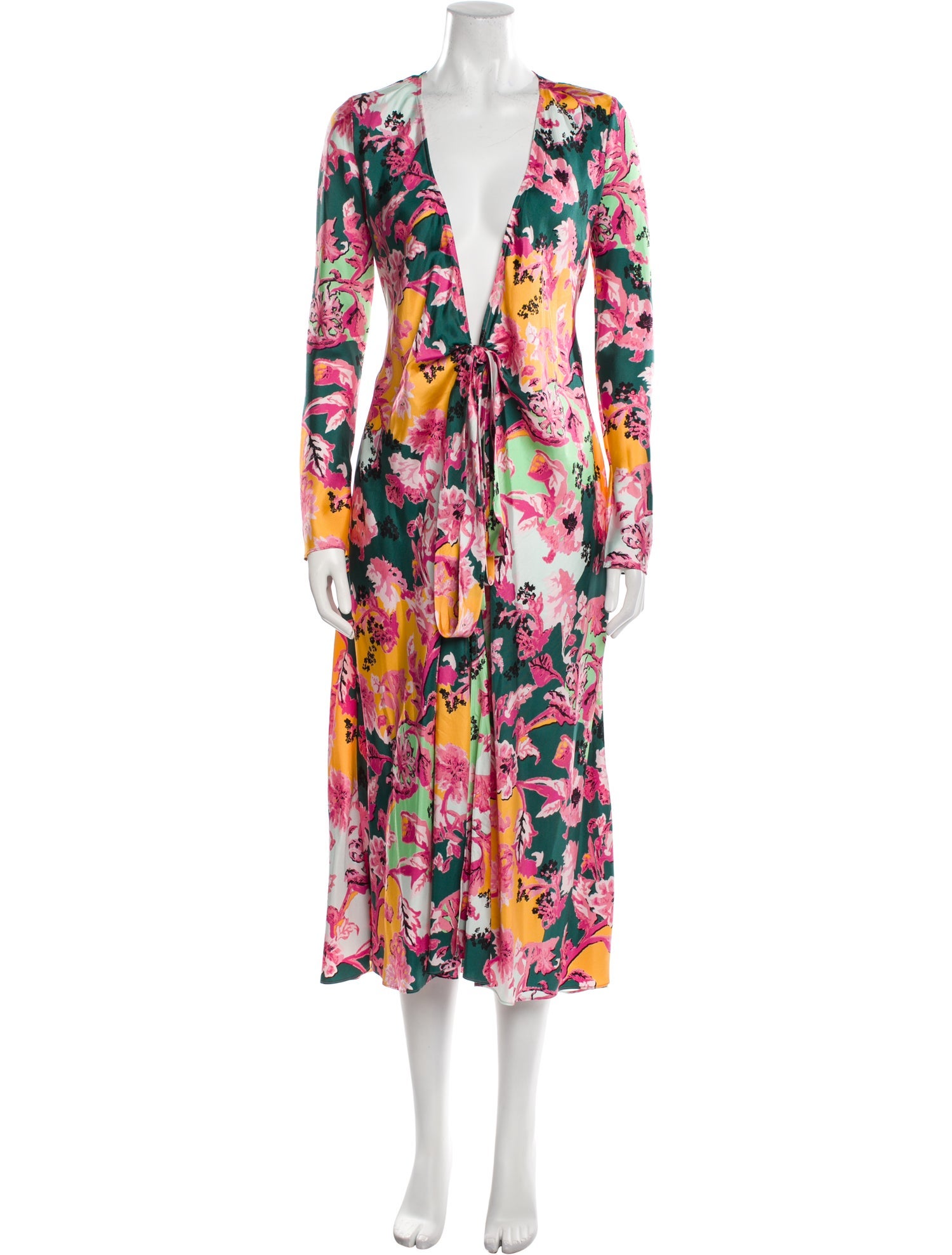 Diane von Furstenberg Silk Long Dress