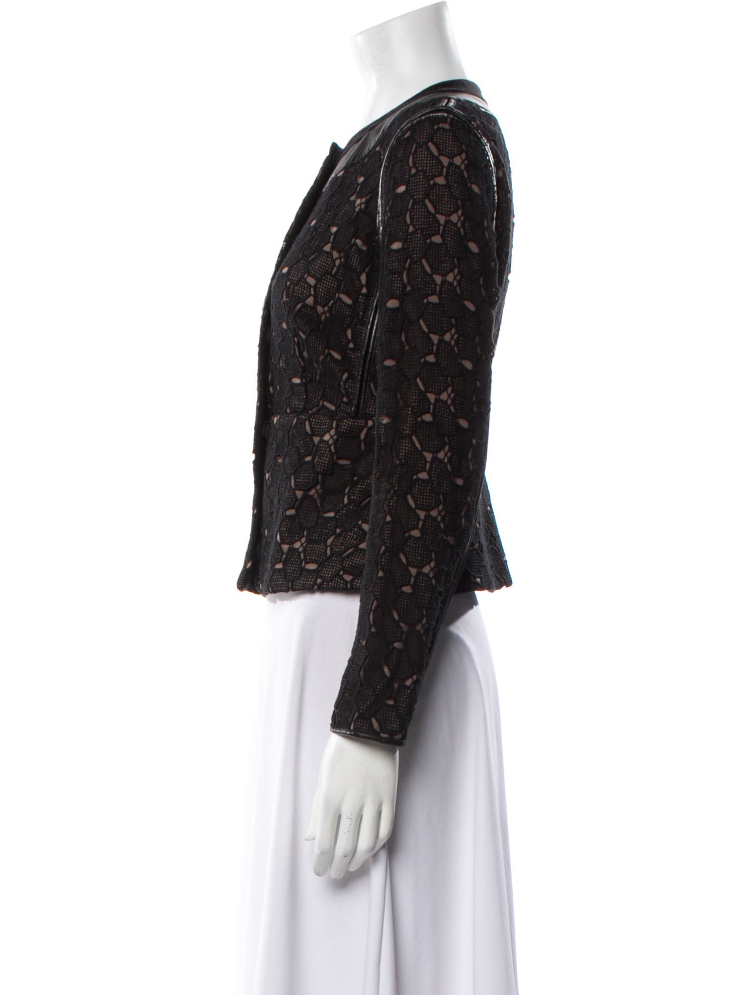 Diane von Furstenberg Printed Evening Jacket