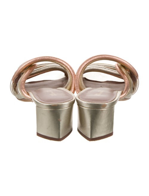 Diane von Furstenberg Leather Slides