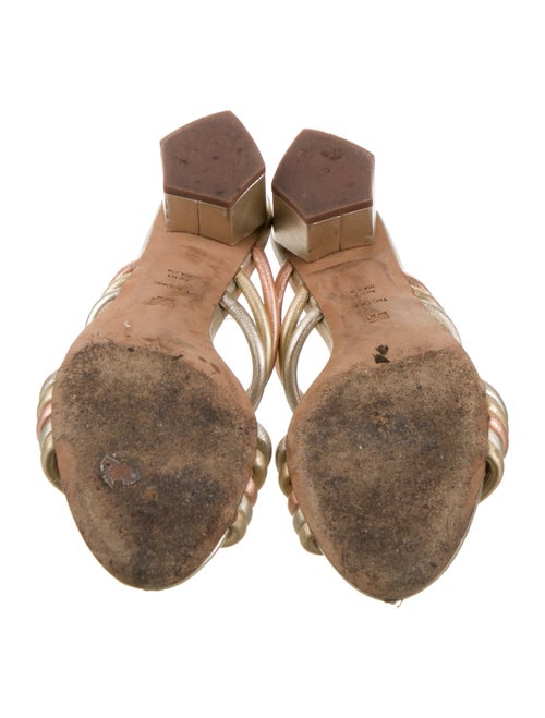 Diane von Furstenberg Leather Slides