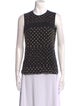 Diane von Furstenberg Silk Polka Dot Print Top