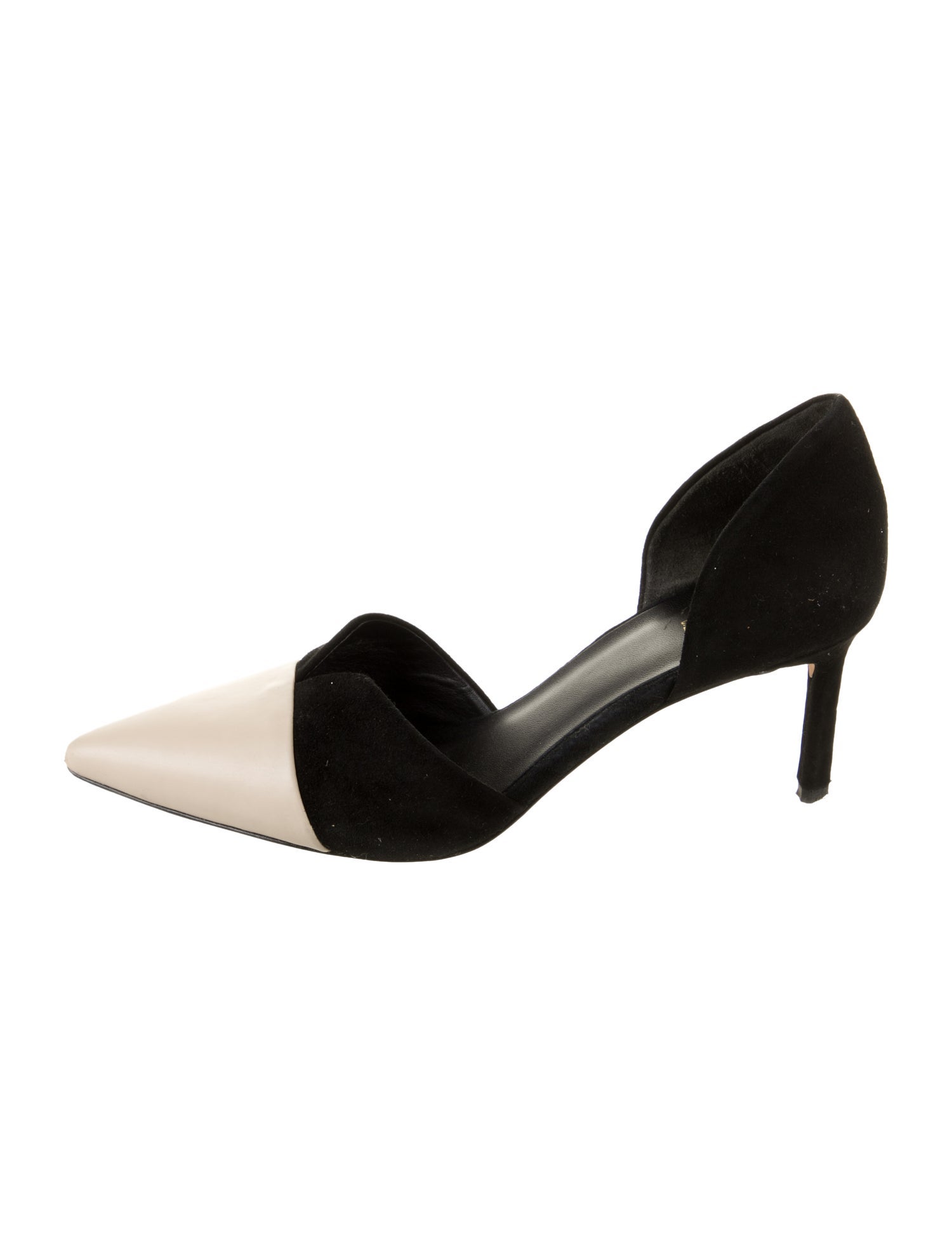 Diane von Furstenberg Suede D'Orsay Pumps