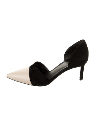Diane von Furstenberg Suede D'Orsay Pumps