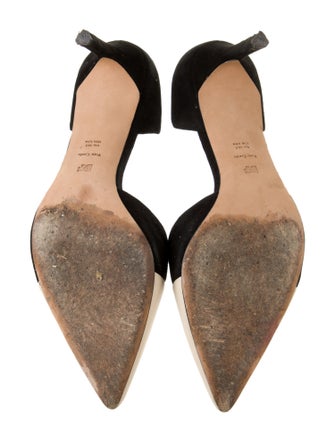 Diane von Furstenberg Suede D'Orsay Pumps