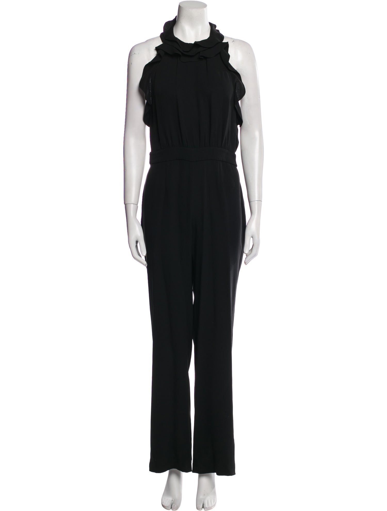 Diane von Furstenberg Silk Halterneck Jumpsuit