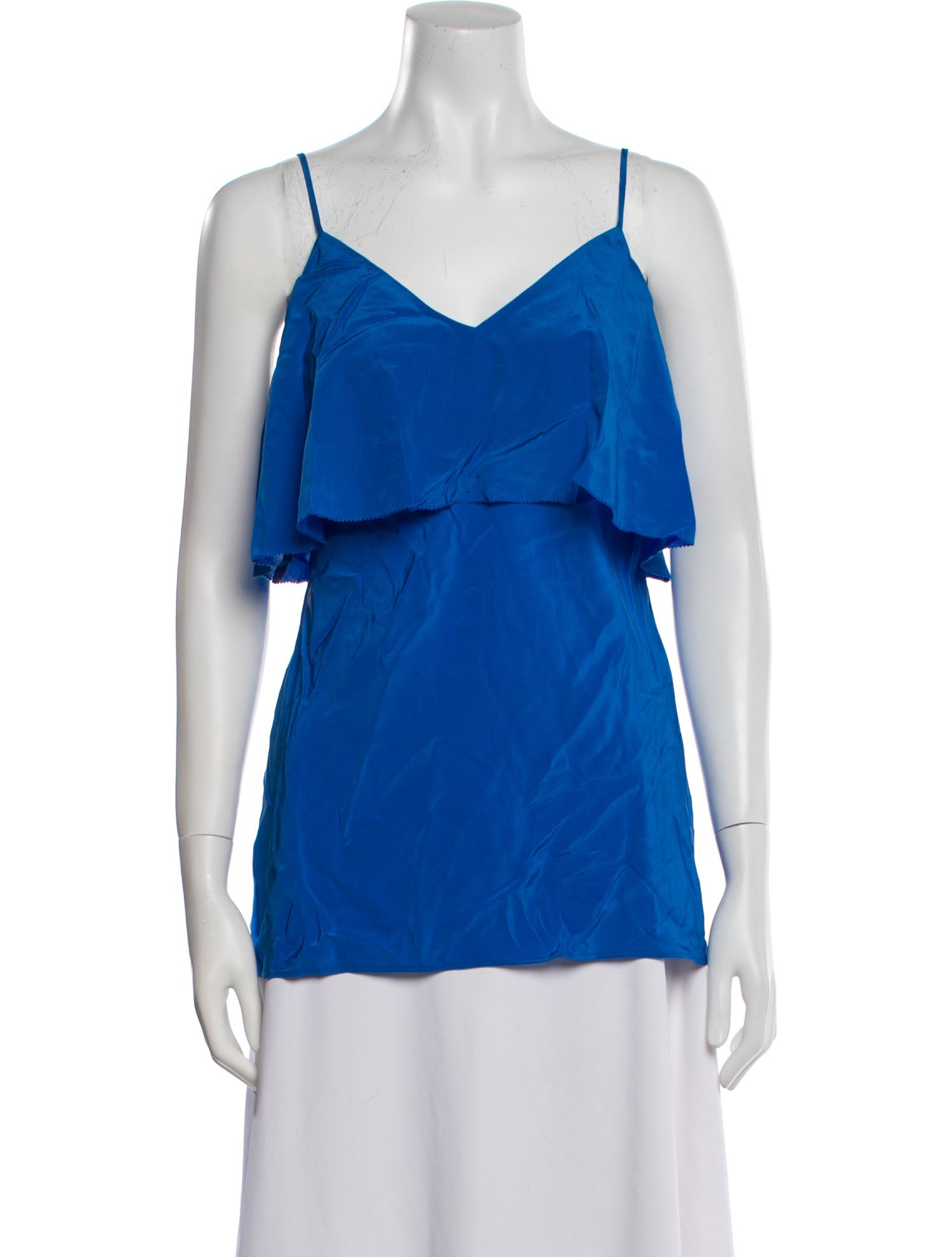 Diane von Furstenberg Silk V-Neck Top w/ Tags