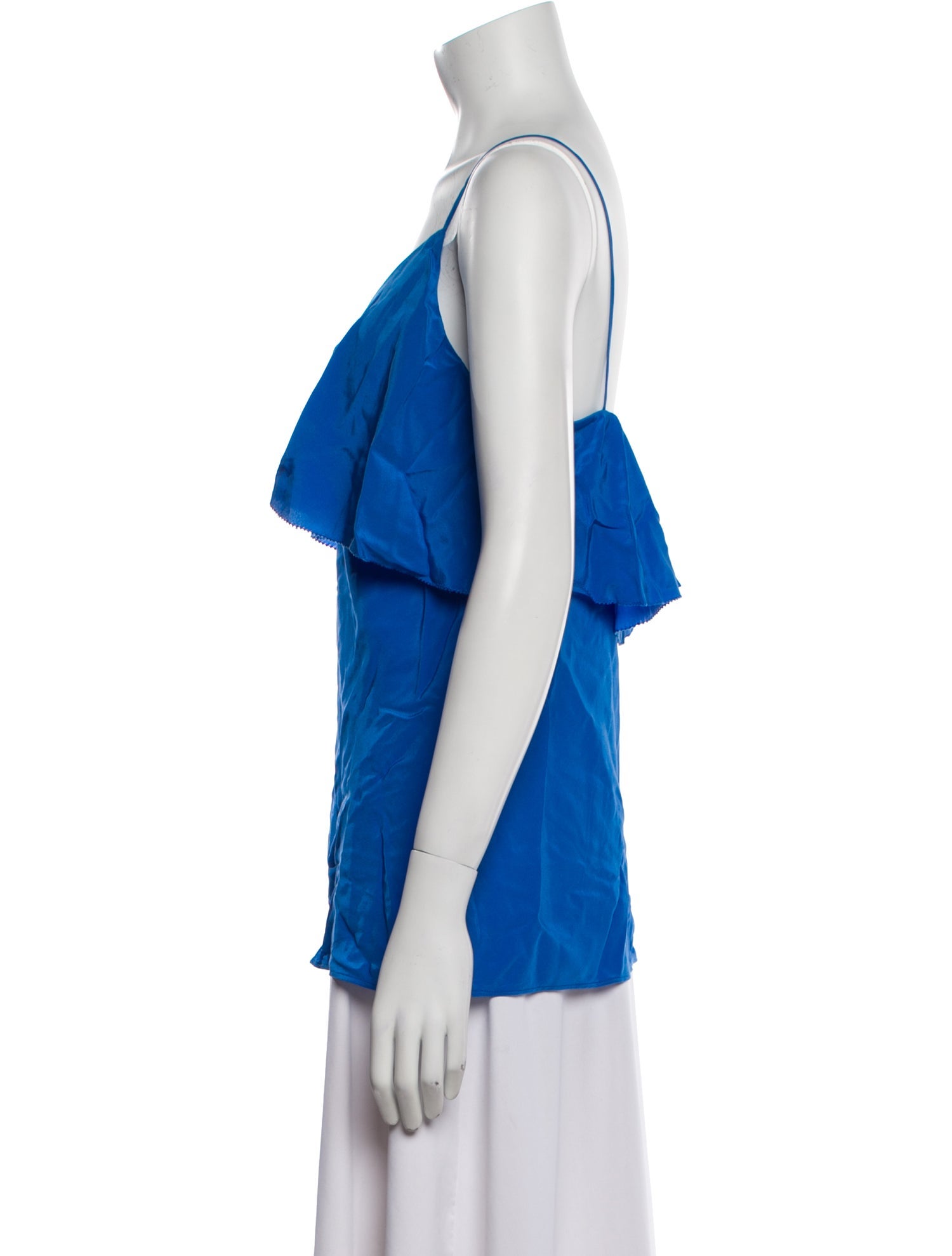 Diane von Furstenberg Silk V-Neck Top w/ Tags