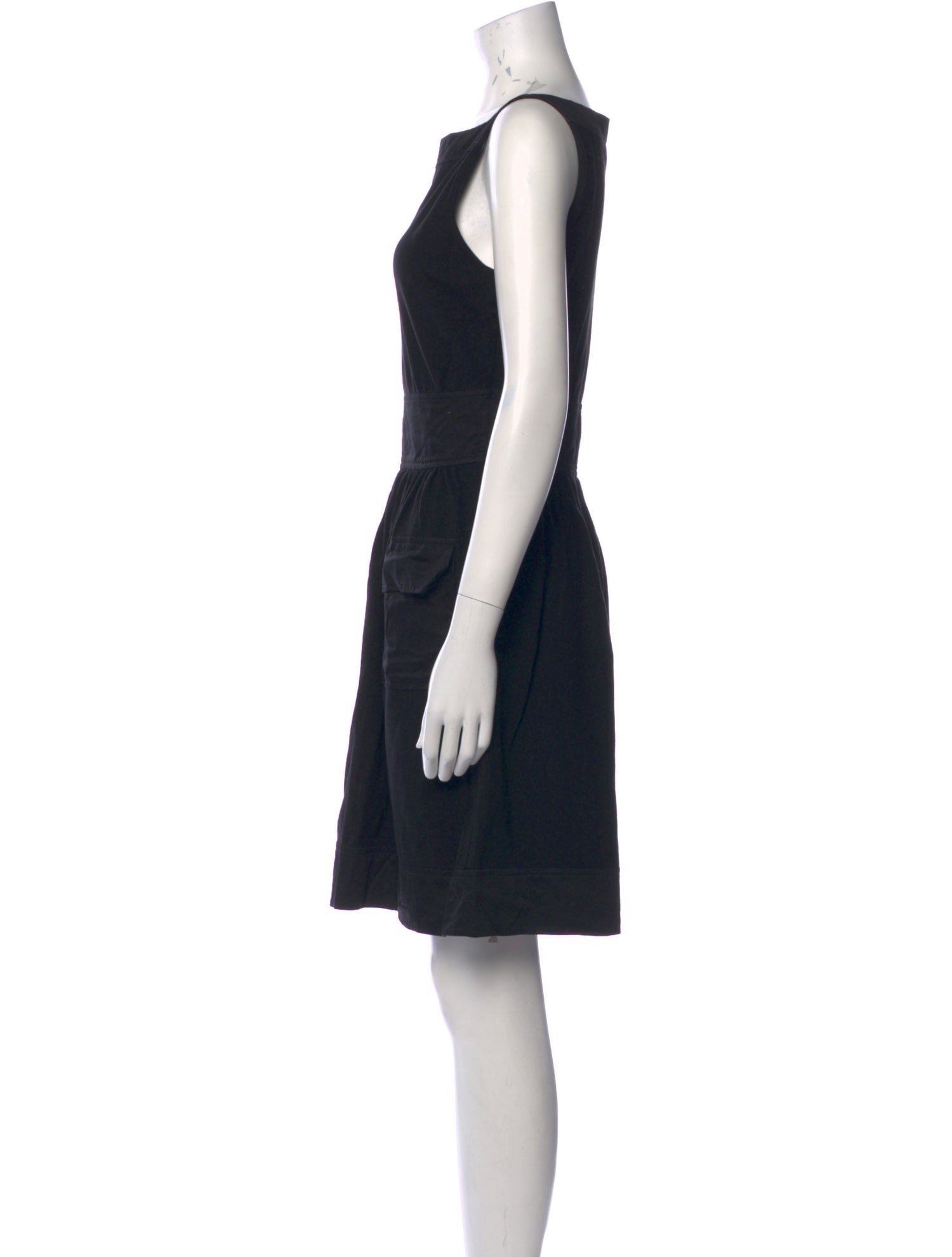 Diane von Furstenberg Bateau Neckline Mini Dress