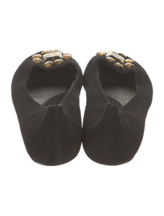 Diane von Furstenberg Suede Flats