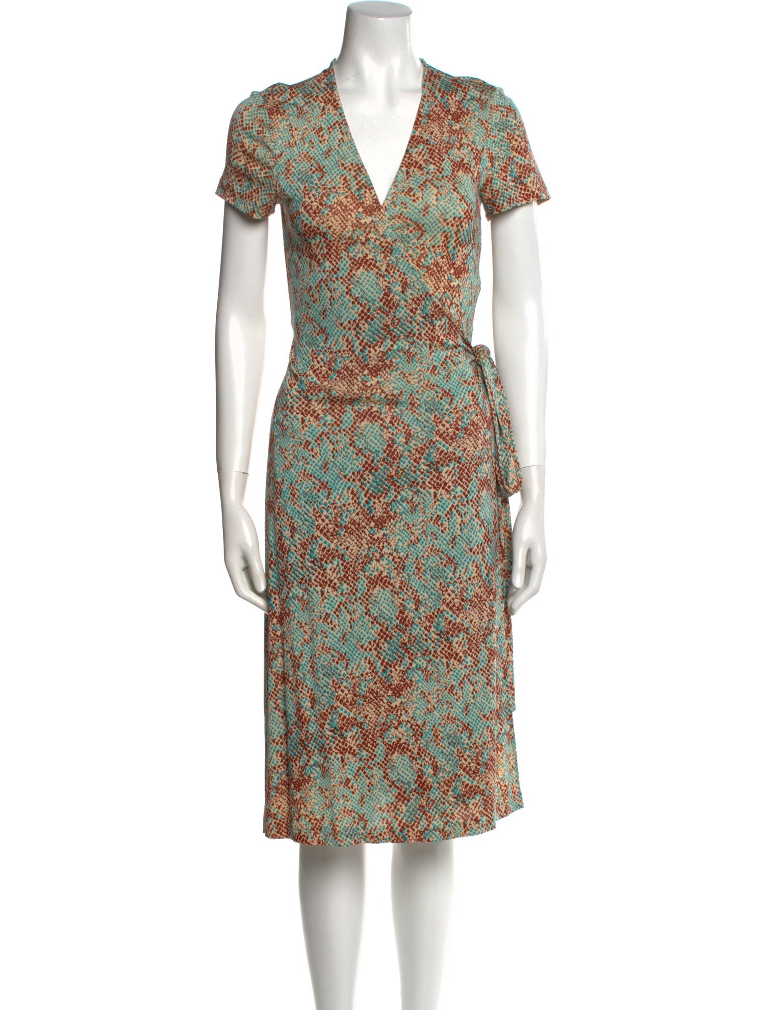 Diane von Furstenberg Silk Midi Length Dress