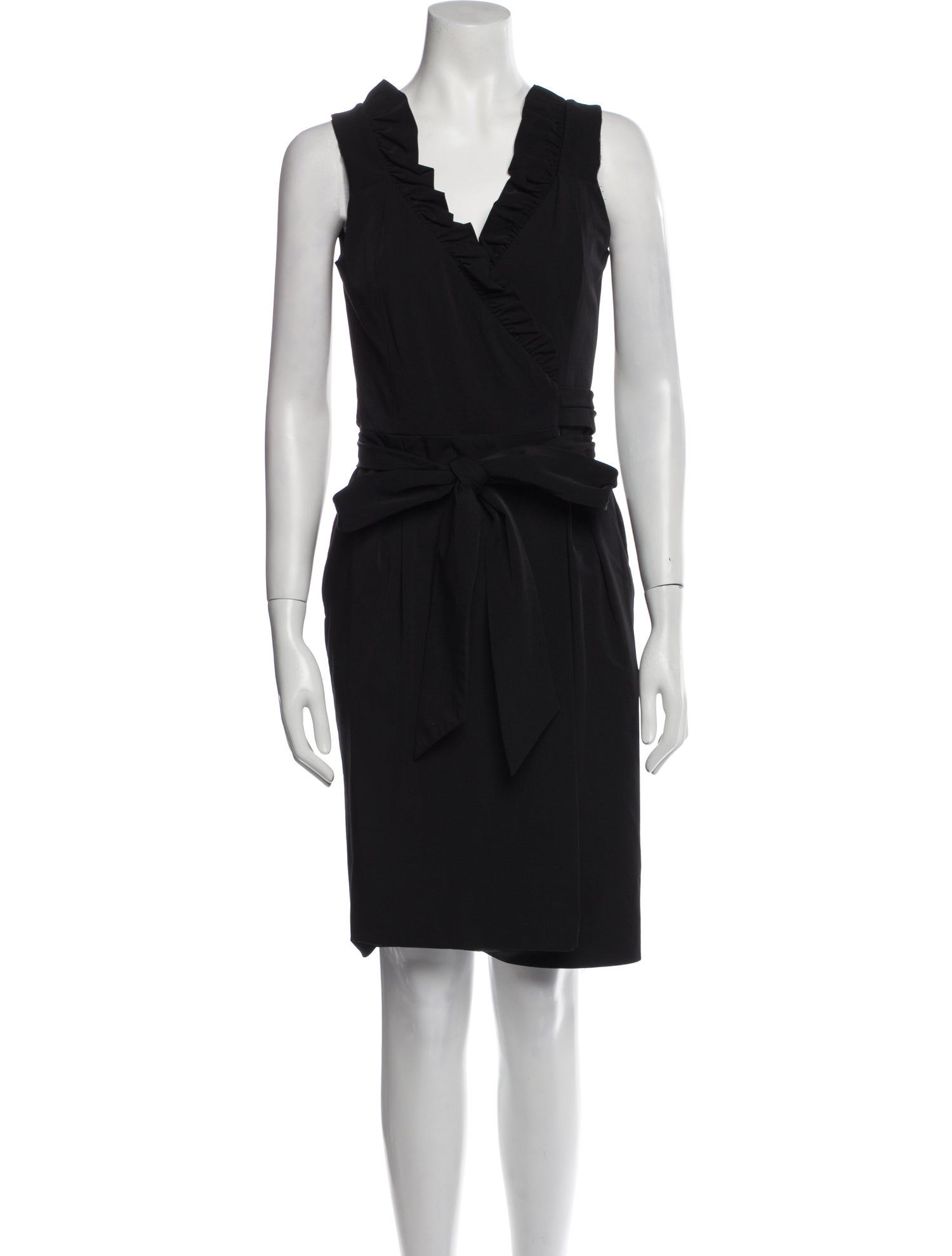 Diane von Furstenberg V-Neck Mini Dress