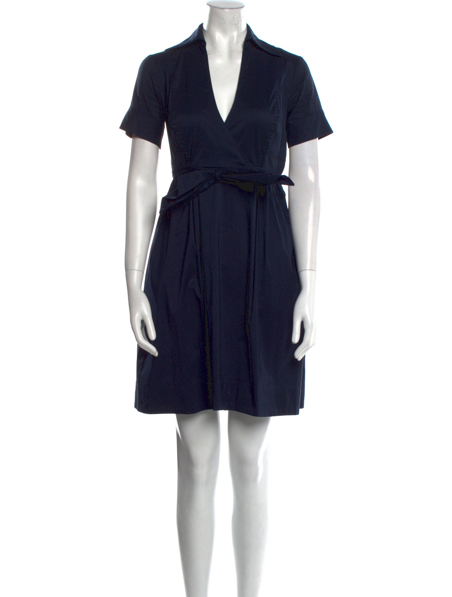 Diane von Furstenberg V-Neck Knee-Length Dress