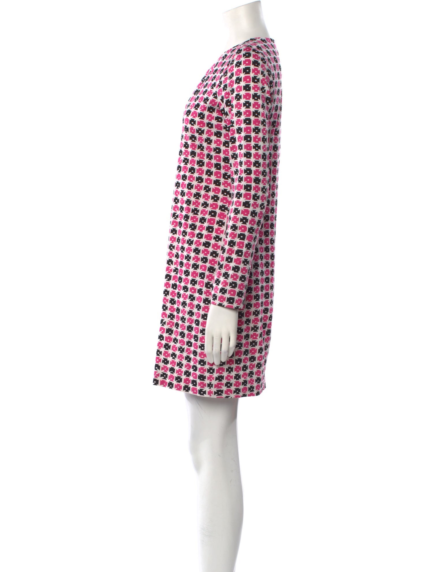 Diane von Furstenberg Printed Mini Dress