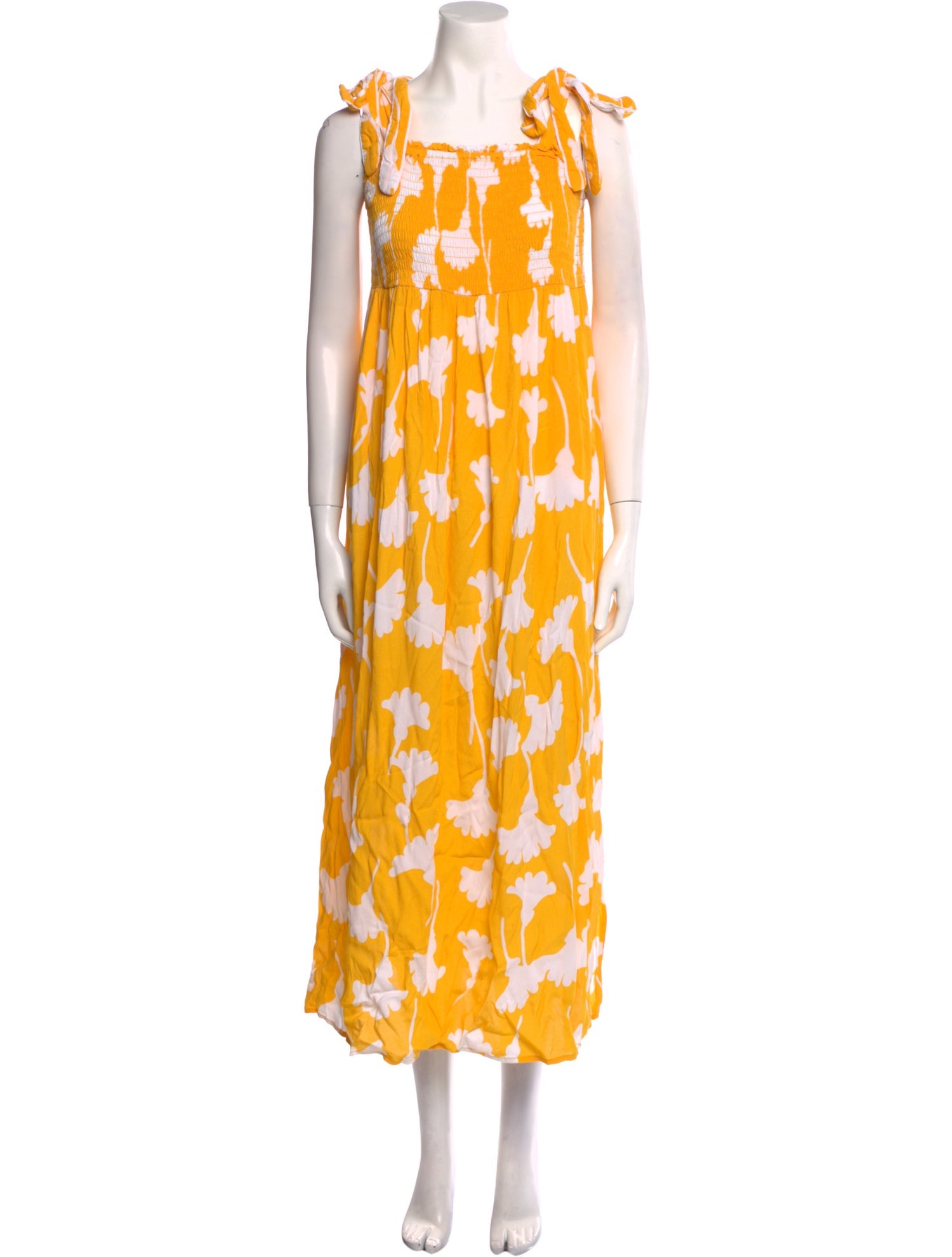Diane von Furstenberg Floral Print Long Dress