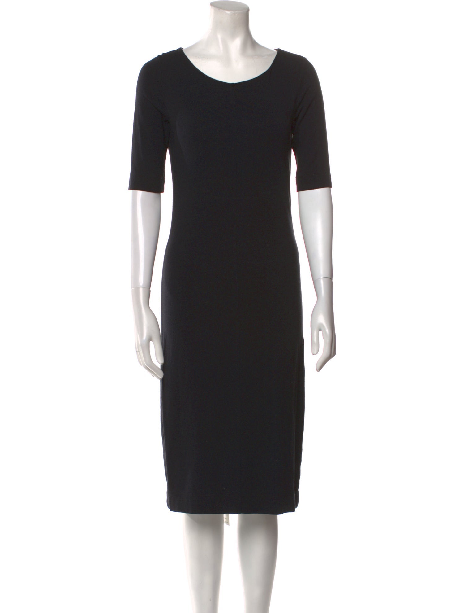 Diane von Furstenberg Scoop Neck Knee-Length Dress