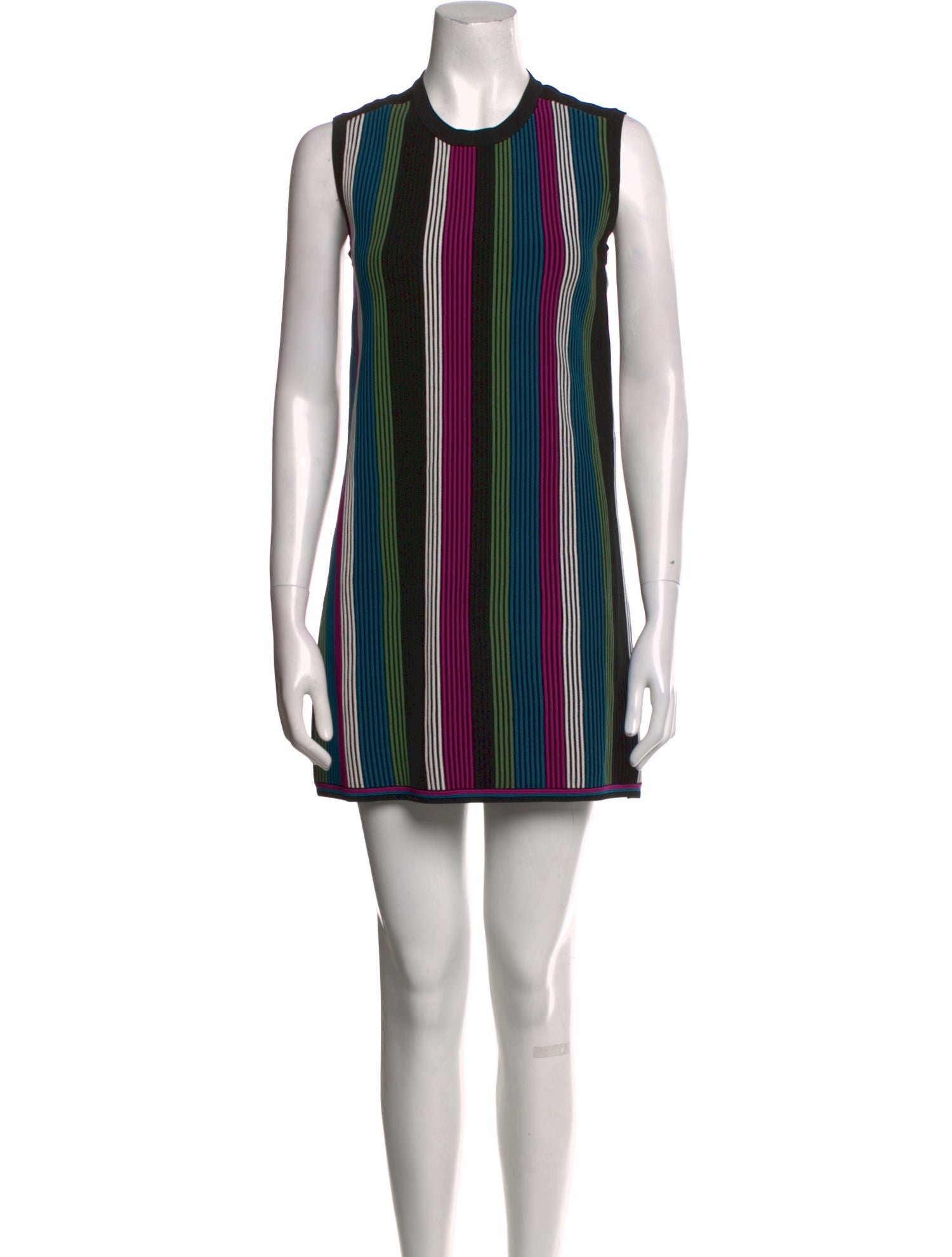 Diane von Furstenberg Striped Mini Dress