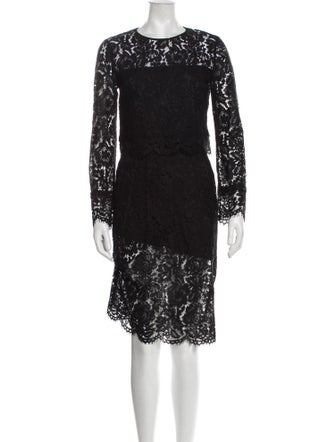 Diane von Furstenberg Lace Pattern Skirt Set