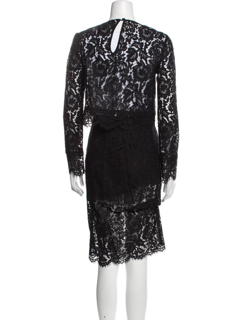Diane von Furstenberg Lace Pattern Skirt Set