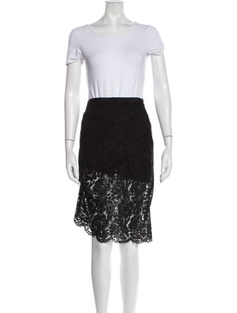 Diane von Furstenberg Lace Pattern Skirt Set
