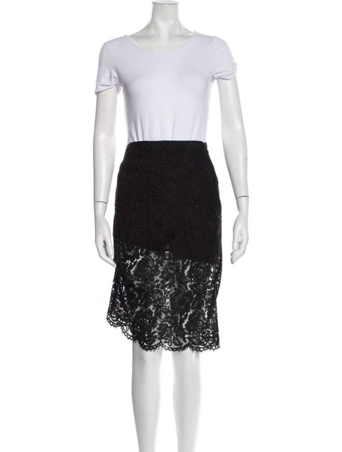 Diane von Furstenberg Lace Pattern Skirt Set