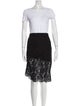 Diane von Furstenberg Lace Pattern Skirt Set