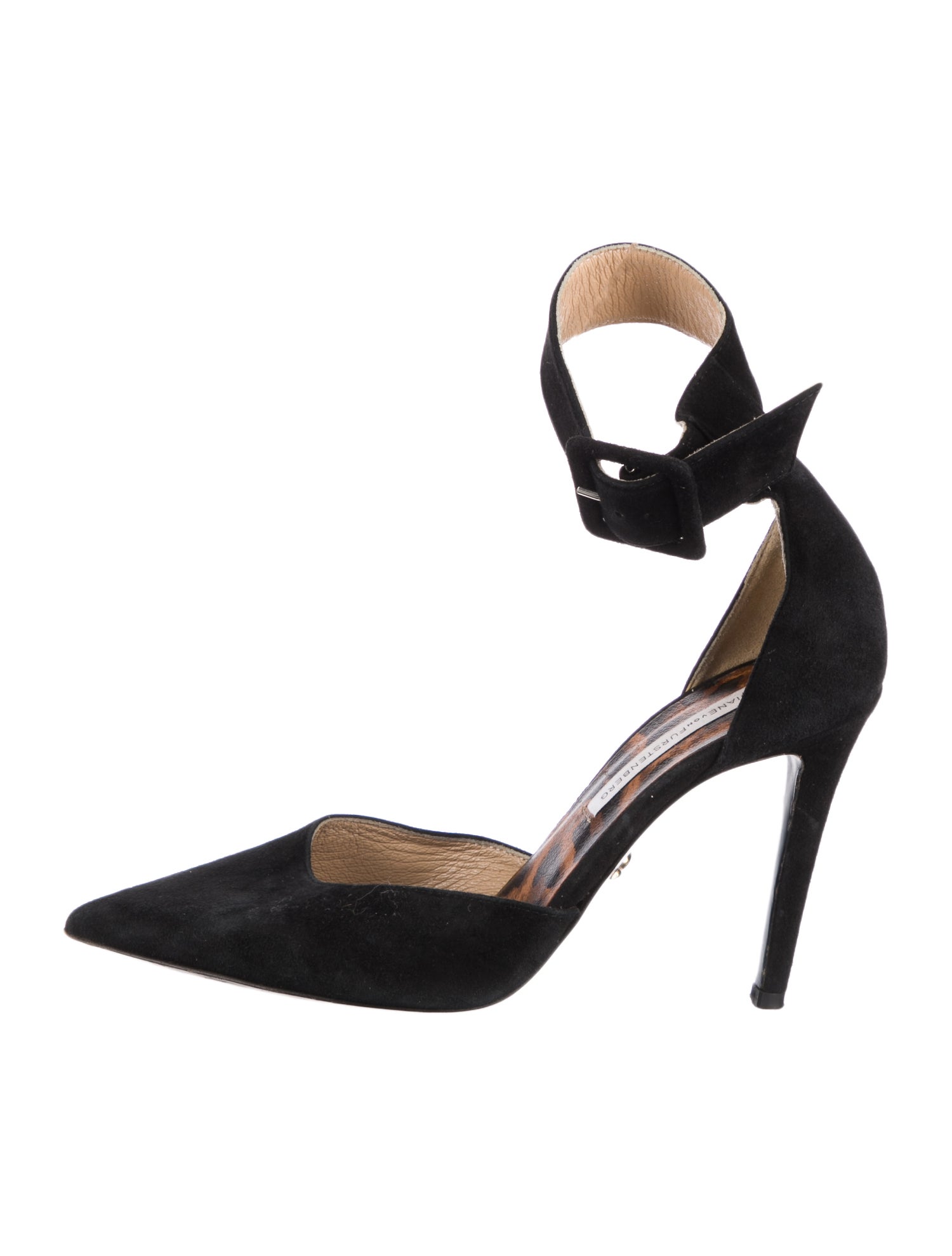 Diane von Furstenberg Suede D'Orsay Pumps