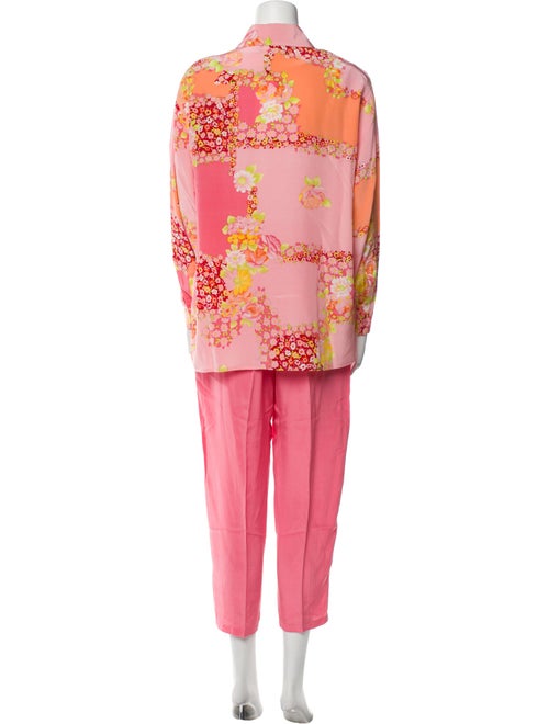 Diane von Furstenberg Silk Printed Lounge Set