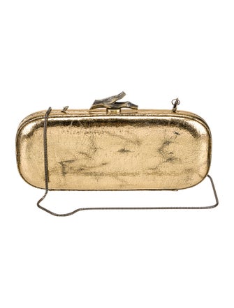 Diane von Furstenberg Leather Minaudière