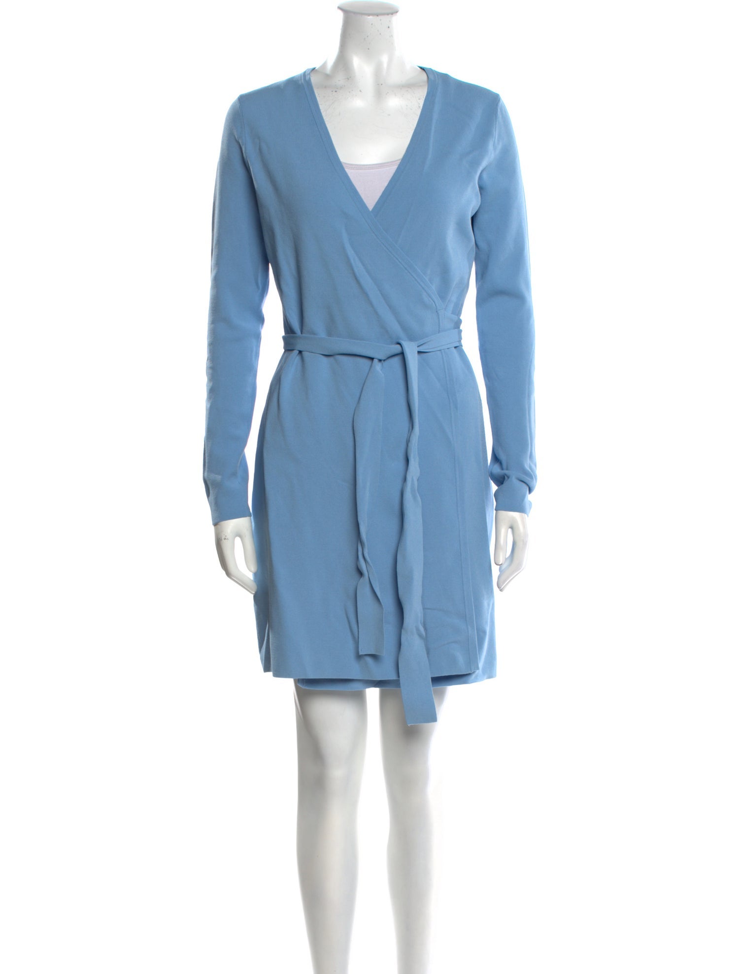 Diane von Furstenberg V-Neck Mini Dress