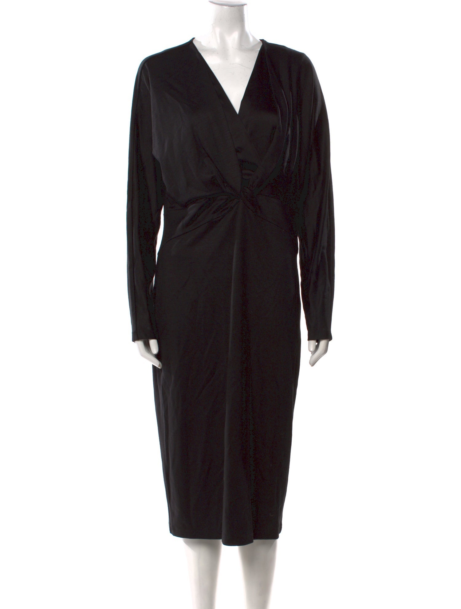 Diane von Furstenberg V-Neck Midi Length Dress