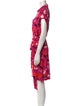 Diane von Furstenberg Silk Knee-Length Dress
