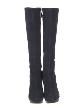 Diane von Furstenberg Suede Printed Boots