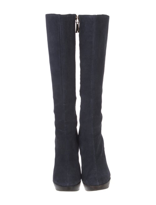 Diane von Furstenberg Suede Printed Boots