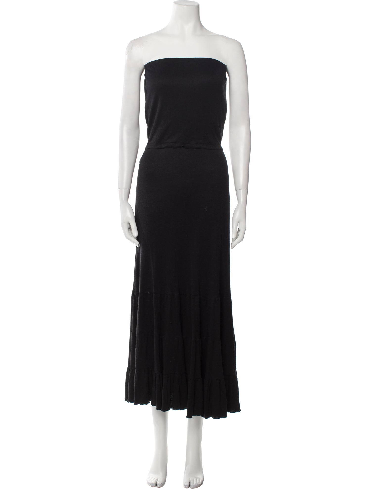 Diane von Furstenberg Strapless Midi Length Dress