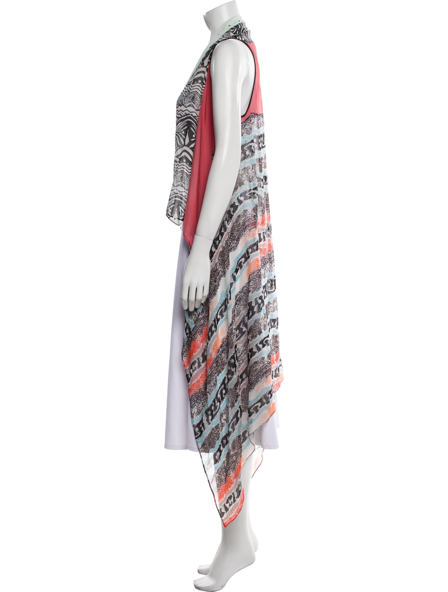 Diane von Furstenberg Printed Vest
