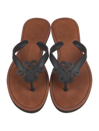 Diane von Furstenberg Rubber Flip Flops