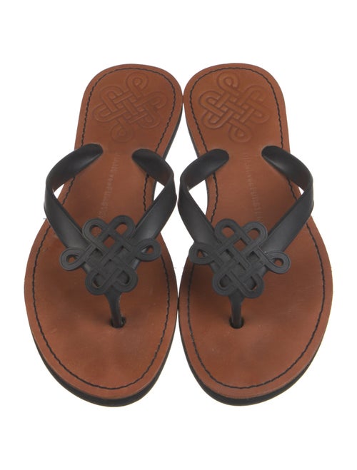 Diane von Furstenberg Rubber Flip Flops