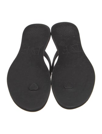 Diane von Furstenberg Rubber Flip Flops