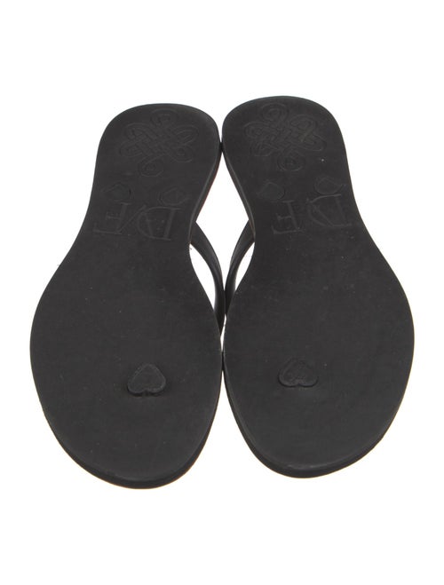 Diane von Furstenberg Rubber Flip Flops
