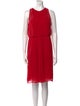 Diane von Furstenberg Crew Neck Knee-Length Dress
