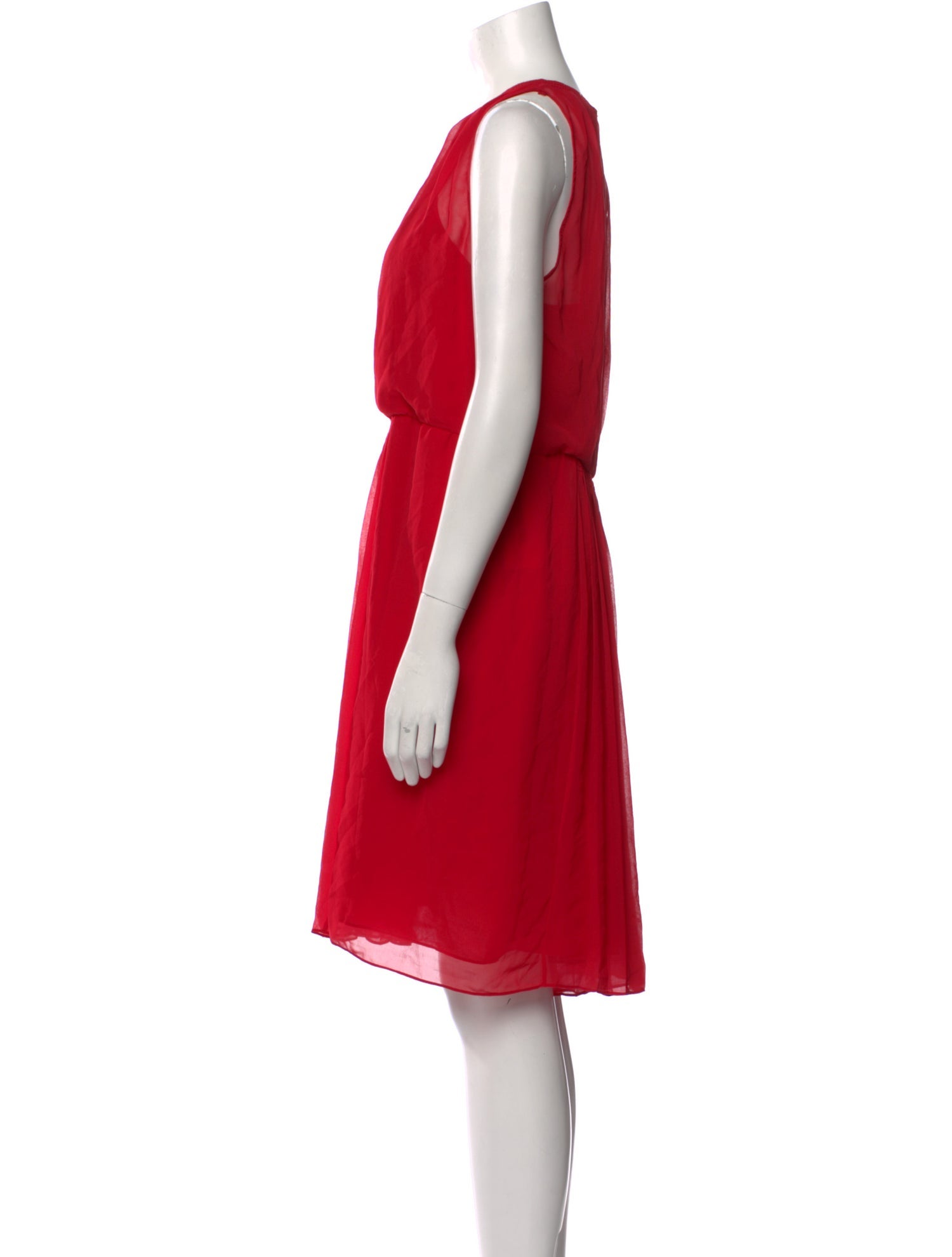 Diane von Furstenberg Crew Neck Knee-Length Dress