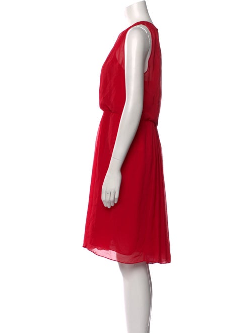 Diane von Furstenberg Crew Neck Knee-Length Dress
