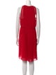 Diane von Furstenberg Crew Neck Knee-Length Dress