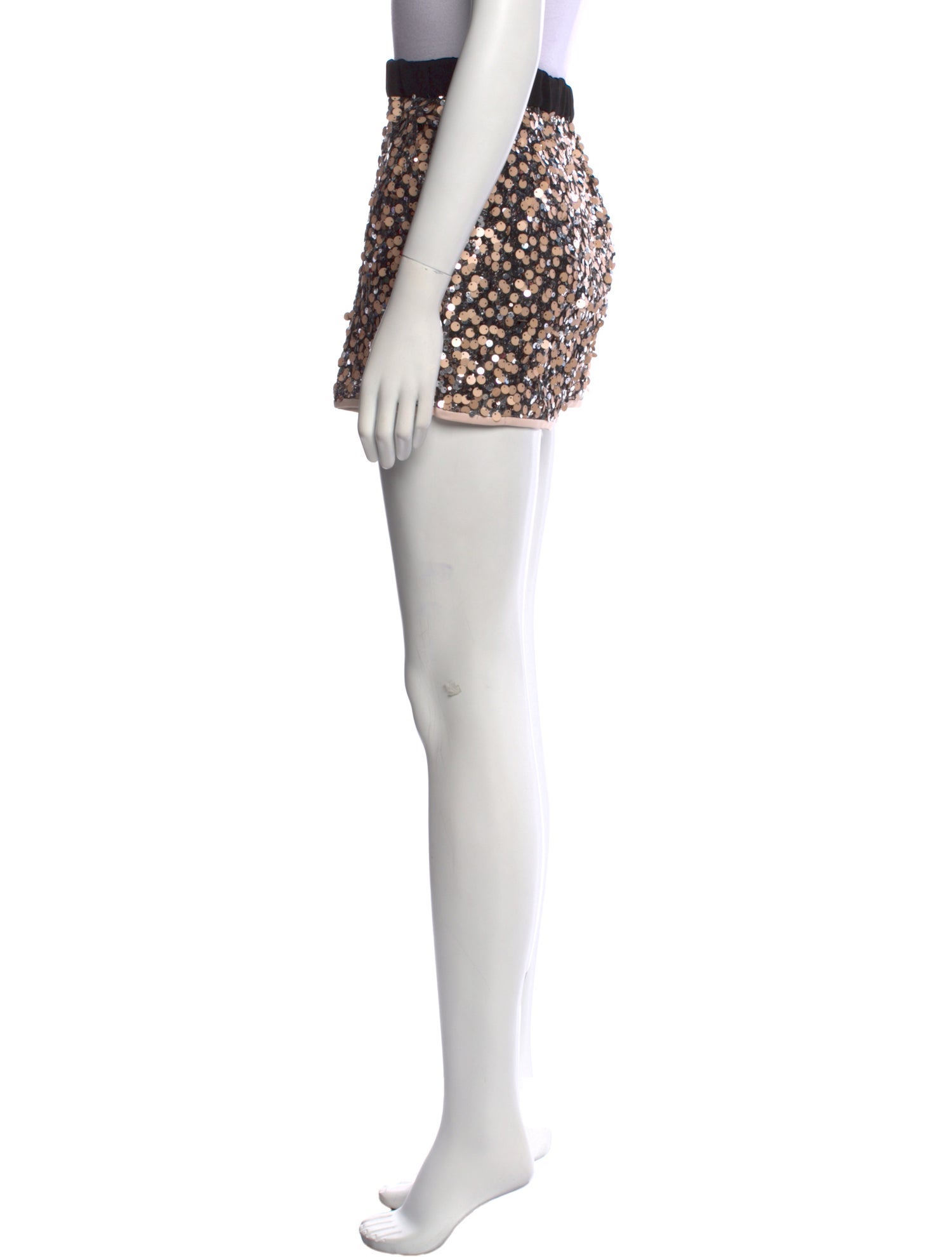 Diane von Furstenberg Nylon Mini Shorts