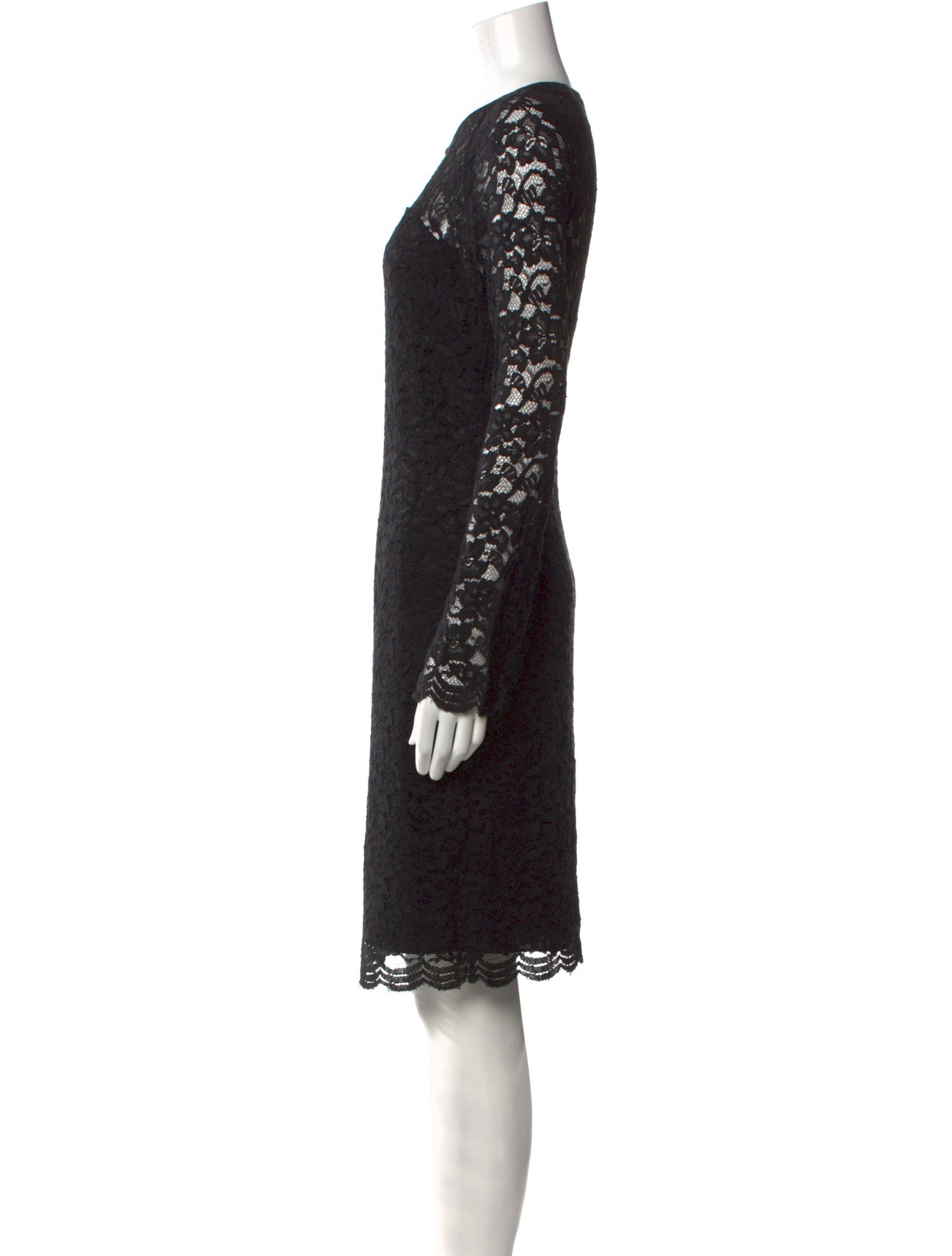 Diane von Furstenberg Lace Knee-Length Dress